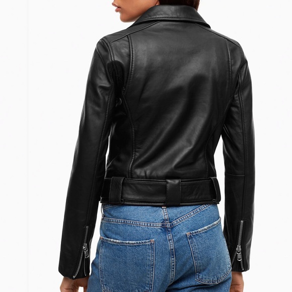 ARITZIA - TALULA - leather jacket - Picture 2 of 10